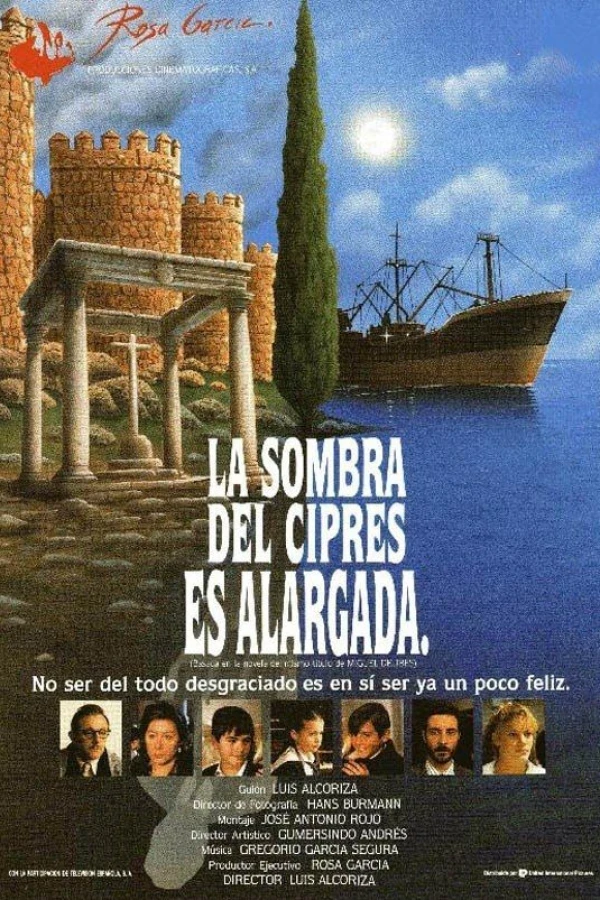 La sombra del ciprés es alargada Poster