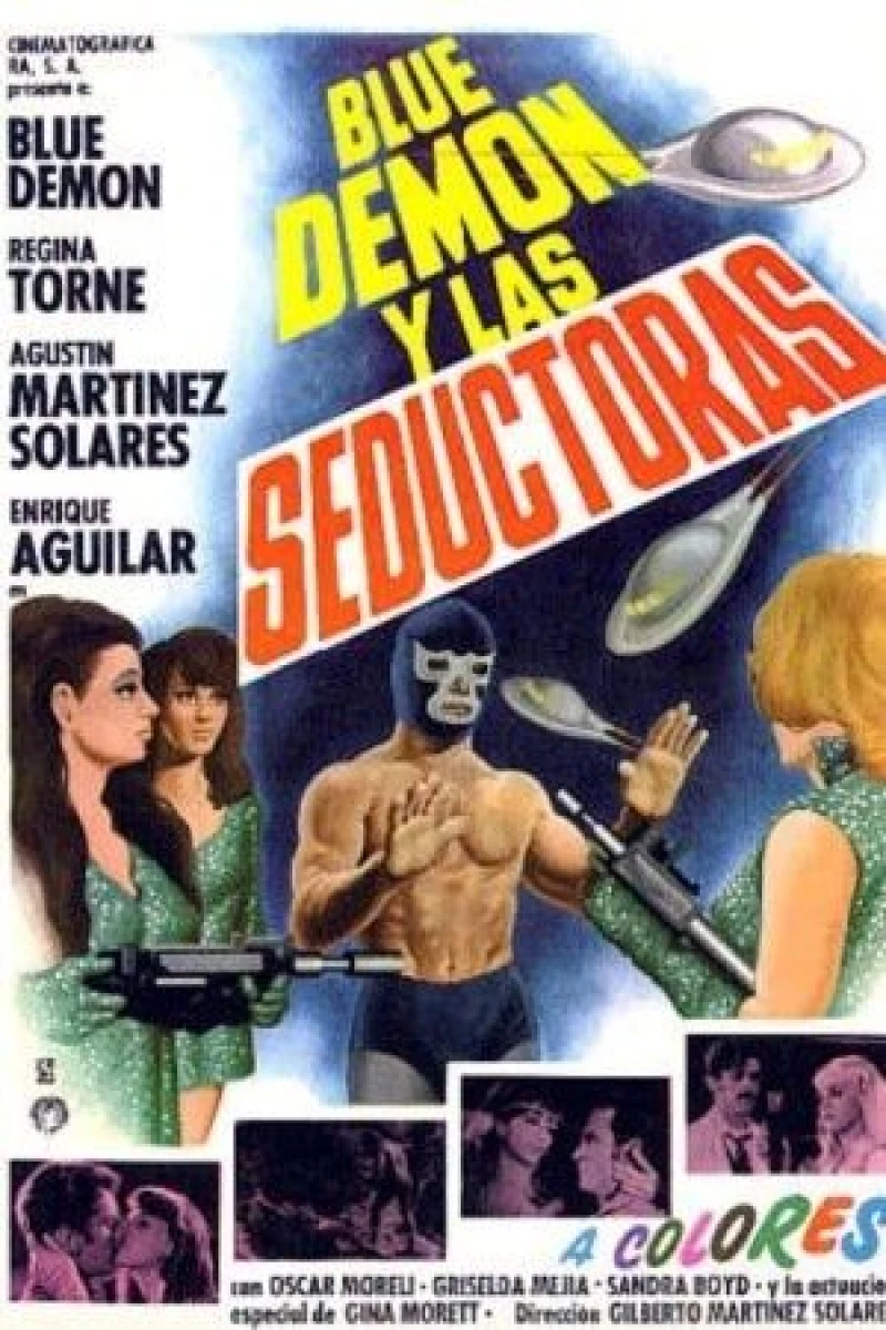 Blue Demon y las invasoras Poster