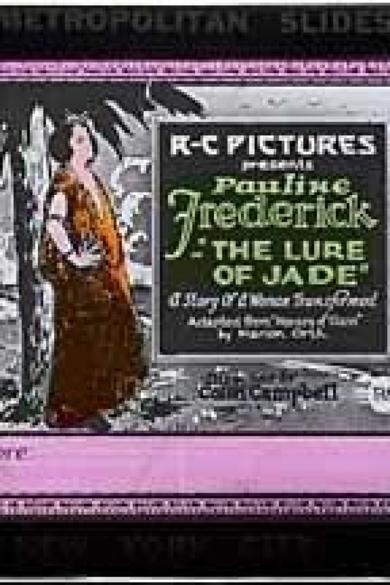 The Lure of Jade Poster