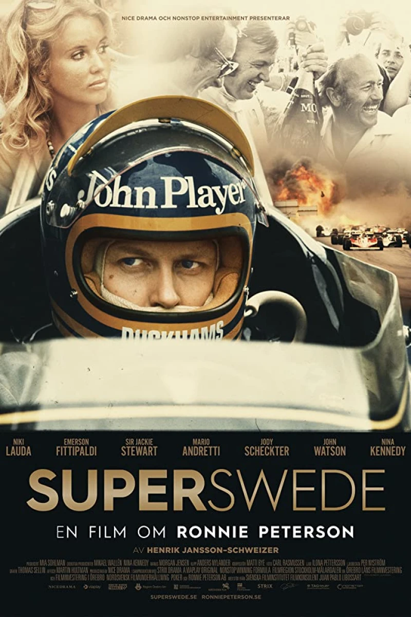 Superswede: En film om Ronnie Peterson Poster