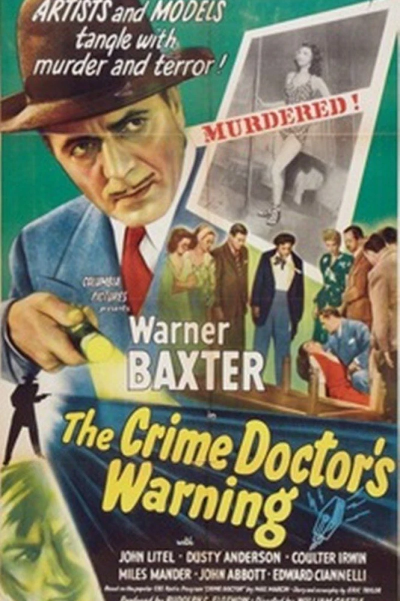 Crime Doctor's Warning Poster