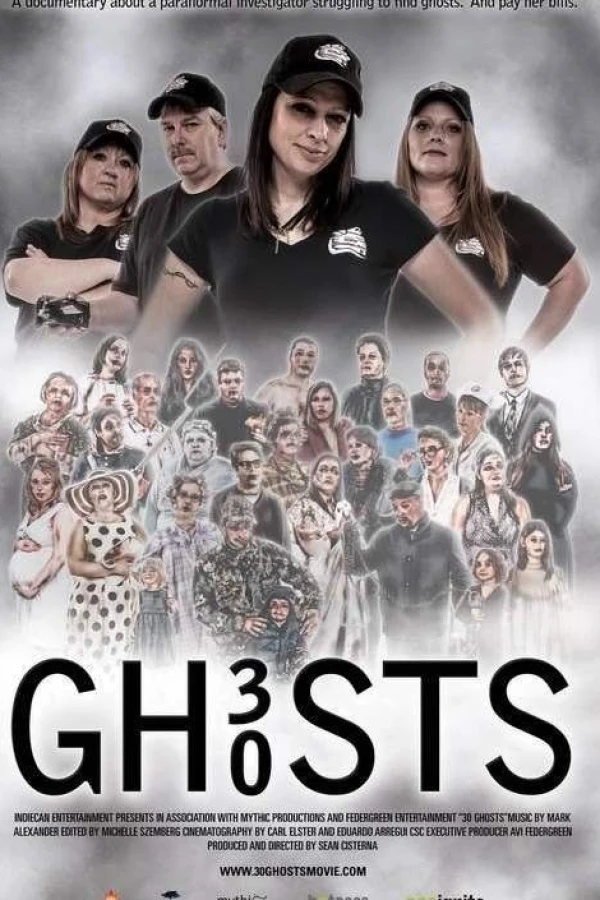 30 Ghosts Poster