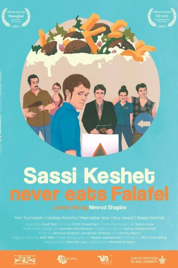 Sassi Keshet Never Eats Falafe Poster