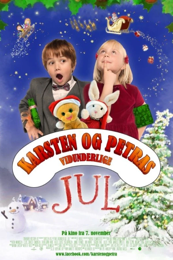 Karsten og Petras vidunderlige jul Poster