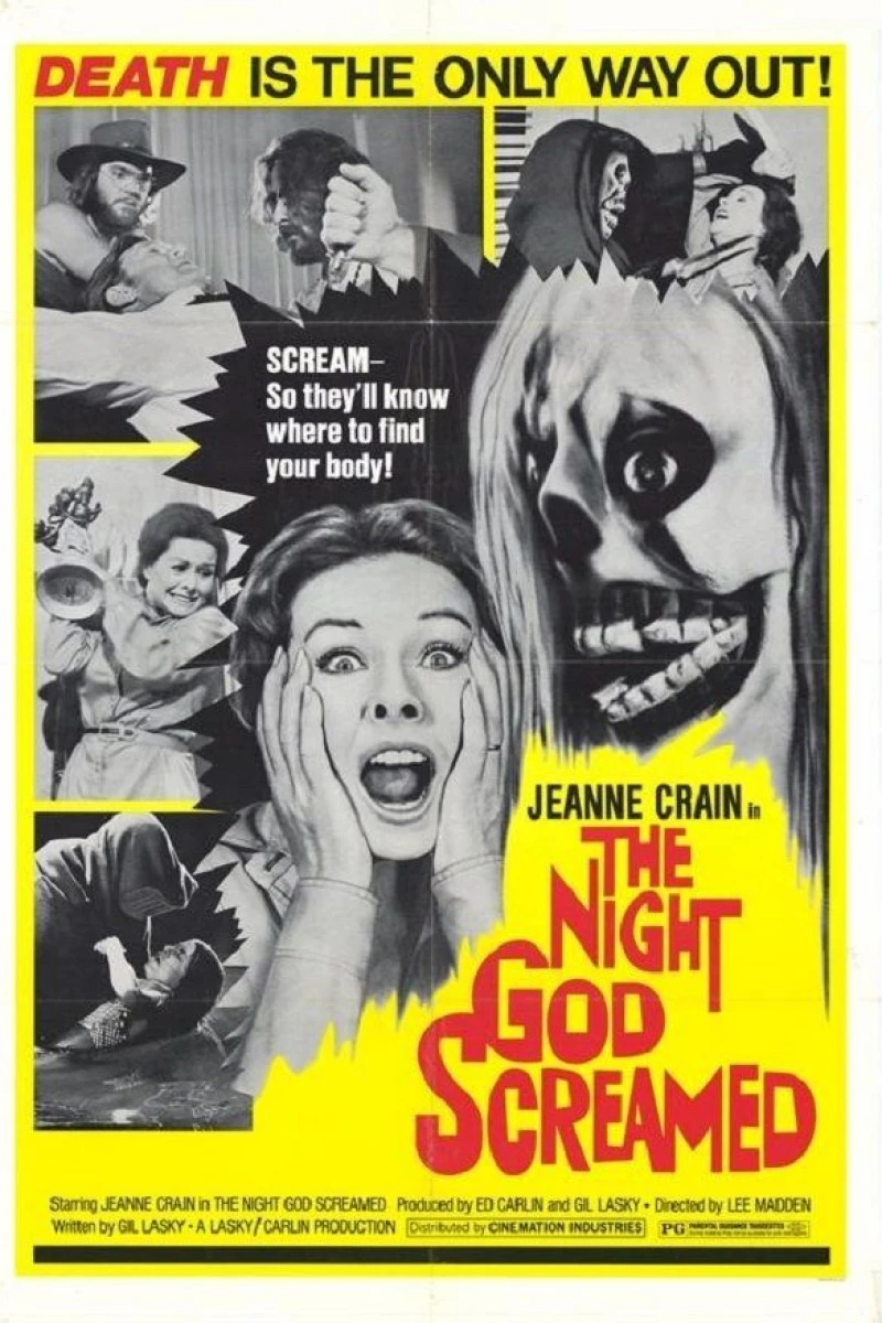 The Night God Screamed Poster