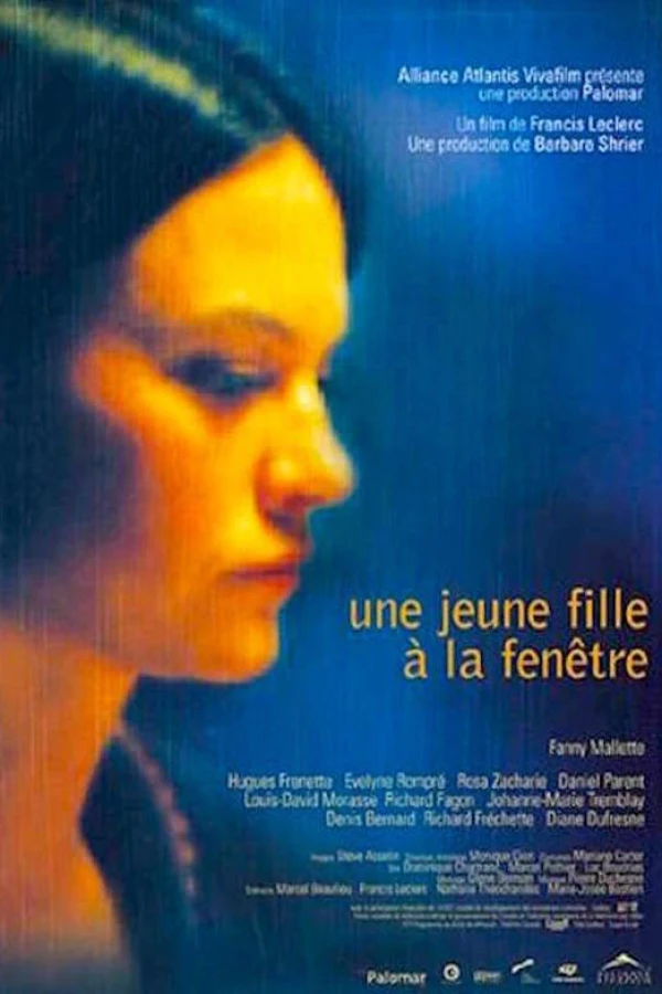 Une jeune fille à la fenêtre Poster