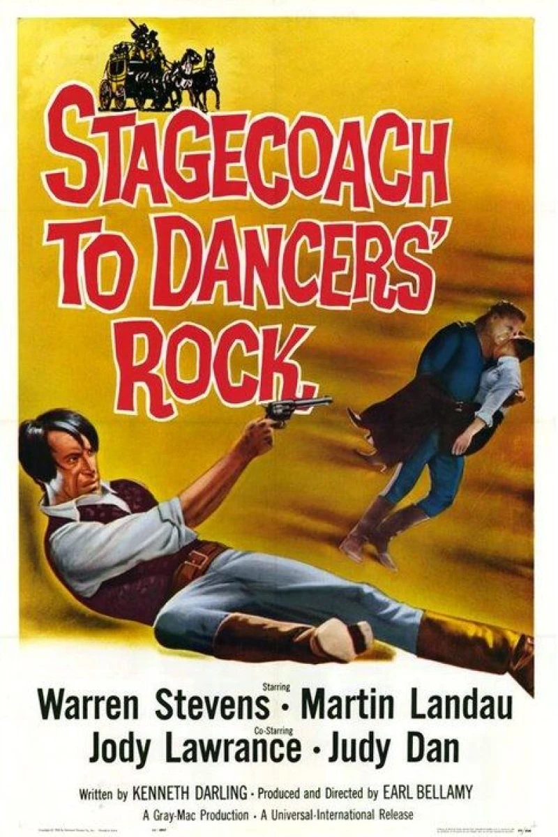 Stagecoach to Dancers' Rock Poster