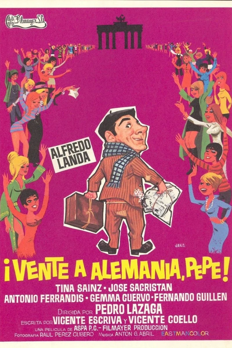 Vente a Alemania, Pepe Poster