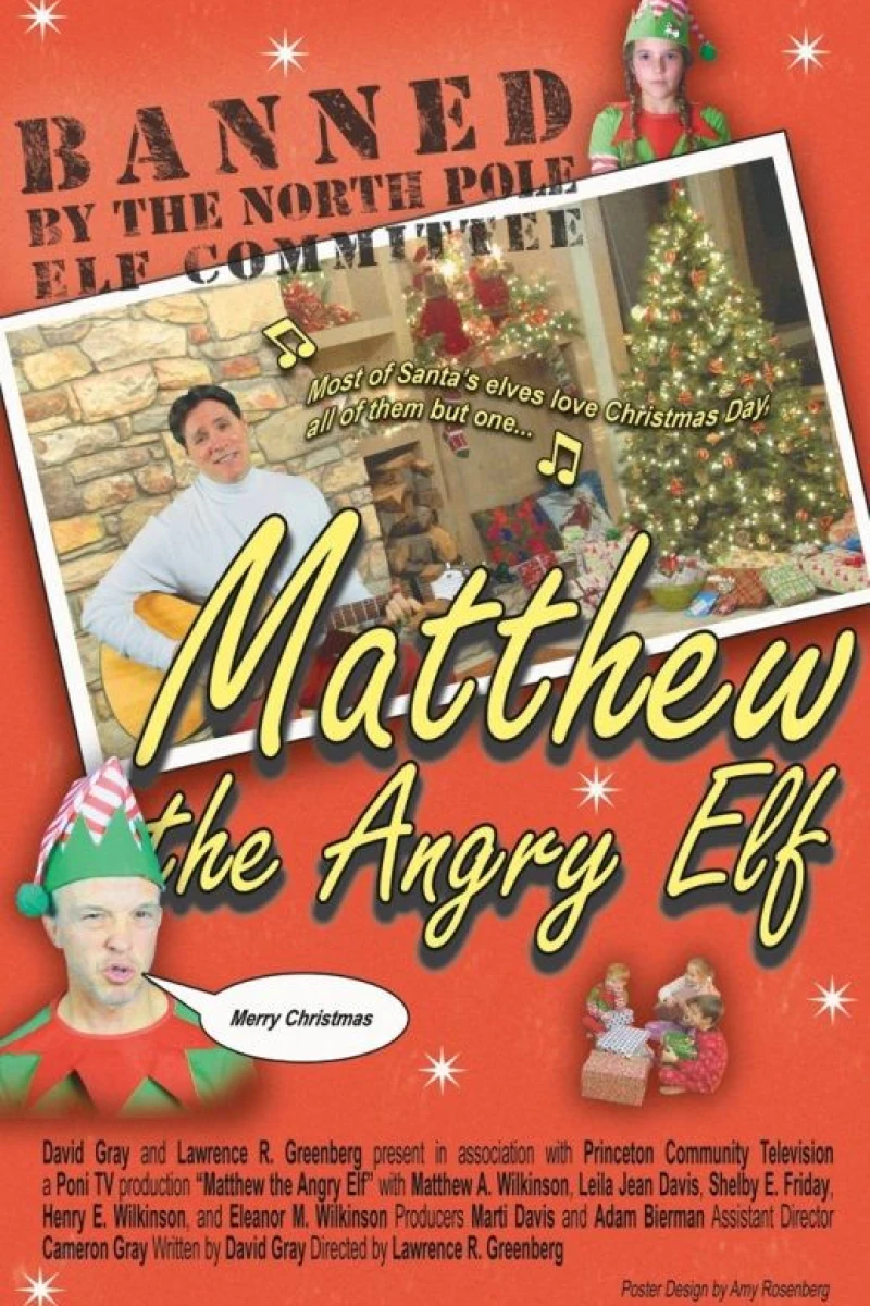 Matthew the Angry Elf Poster