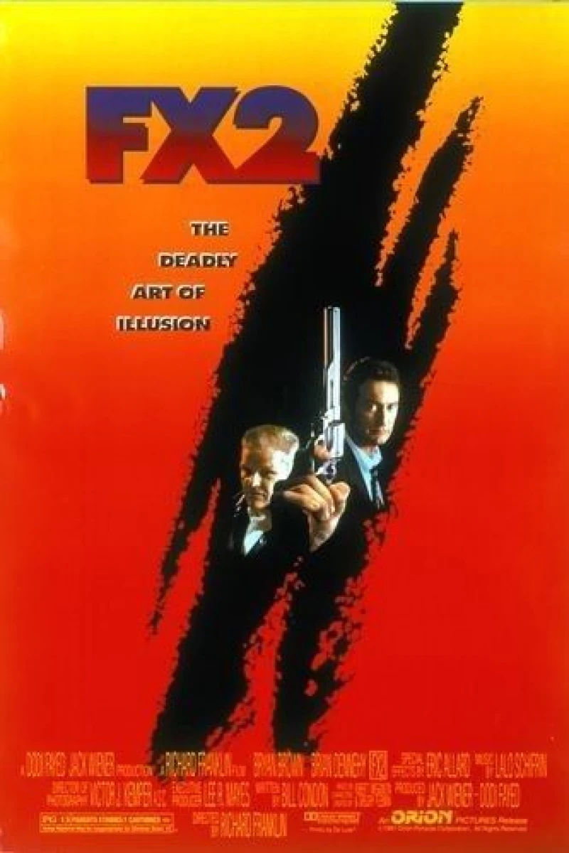 F/X 2: The Deadly Art of Illusion Poster