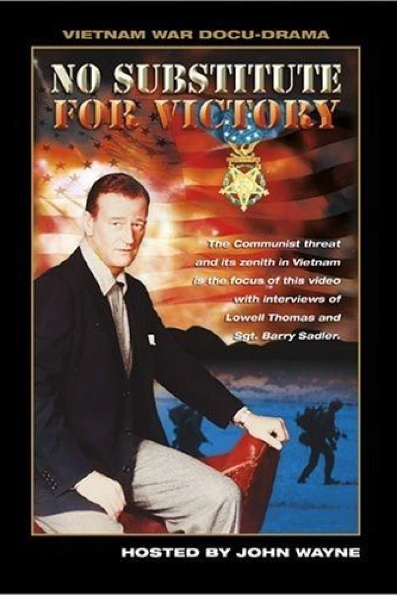 The John Wayne Warhawk Movie: No Substitute For Victory Poster