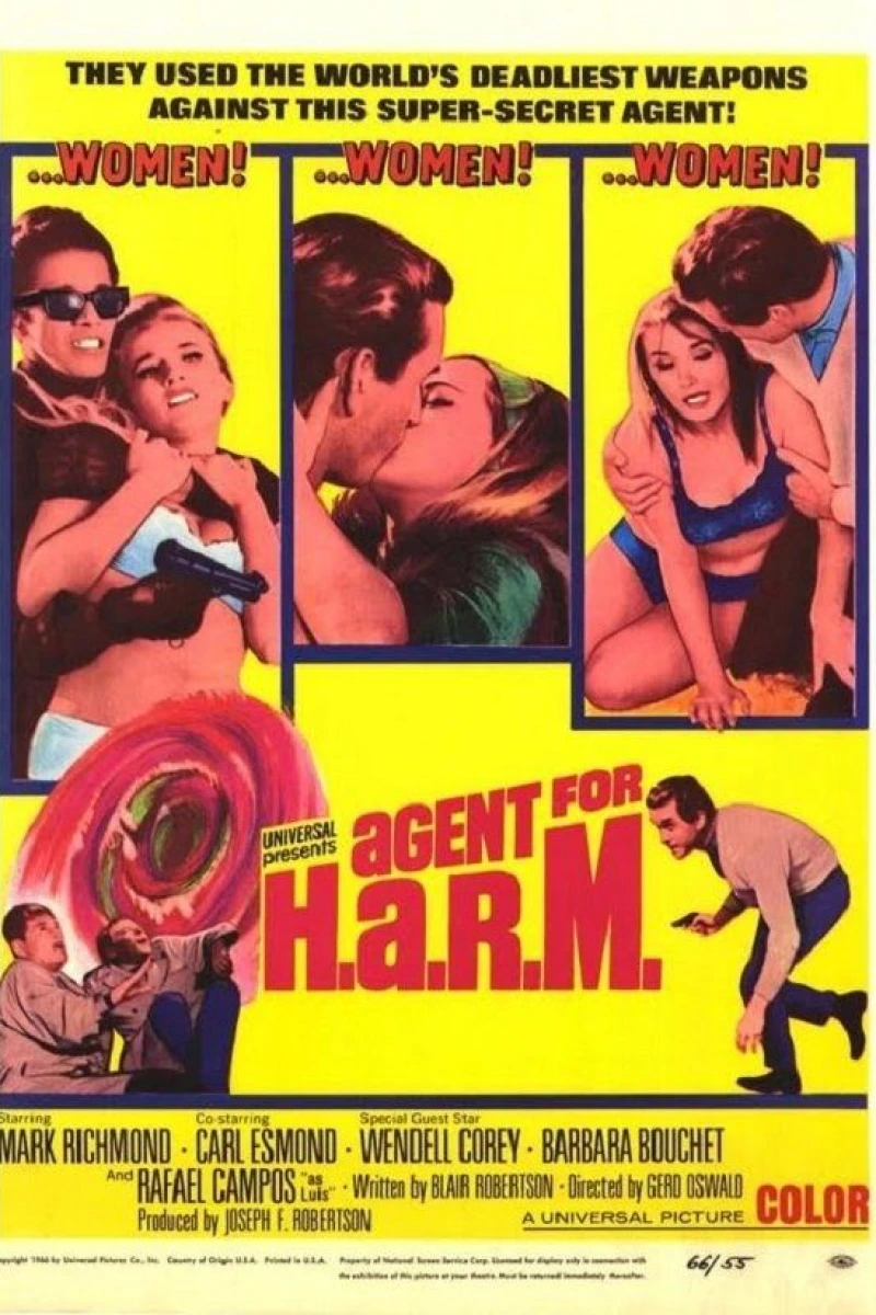 Agent for H.A.R.M. Poster