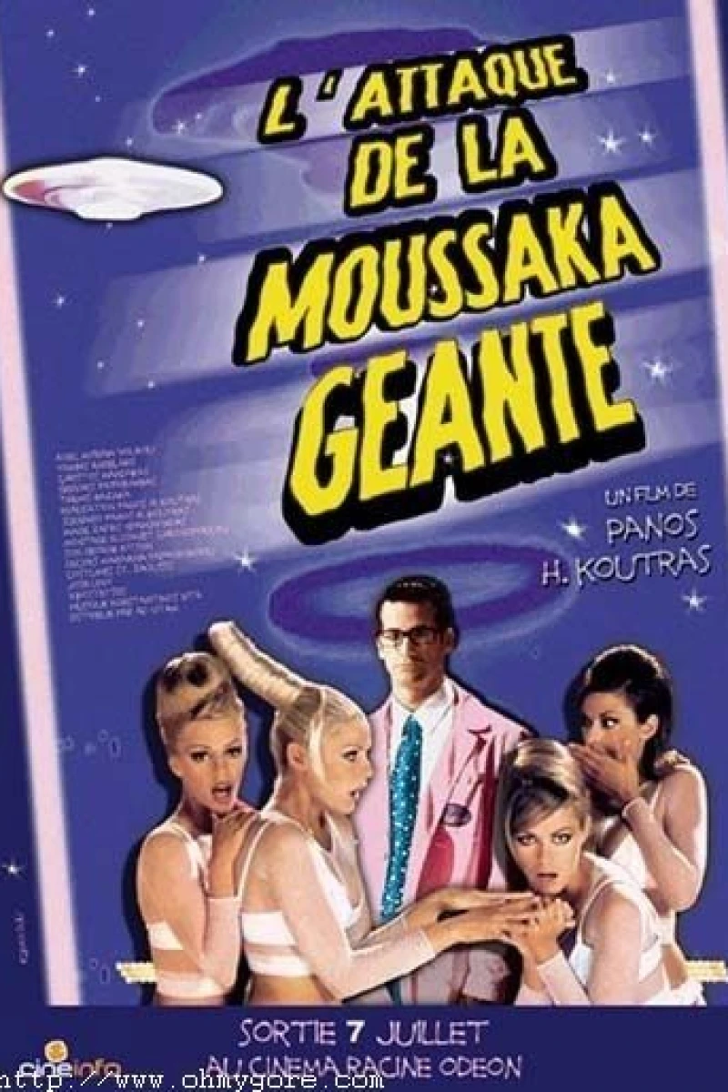 The Attack of the Giant Mousaka Poster