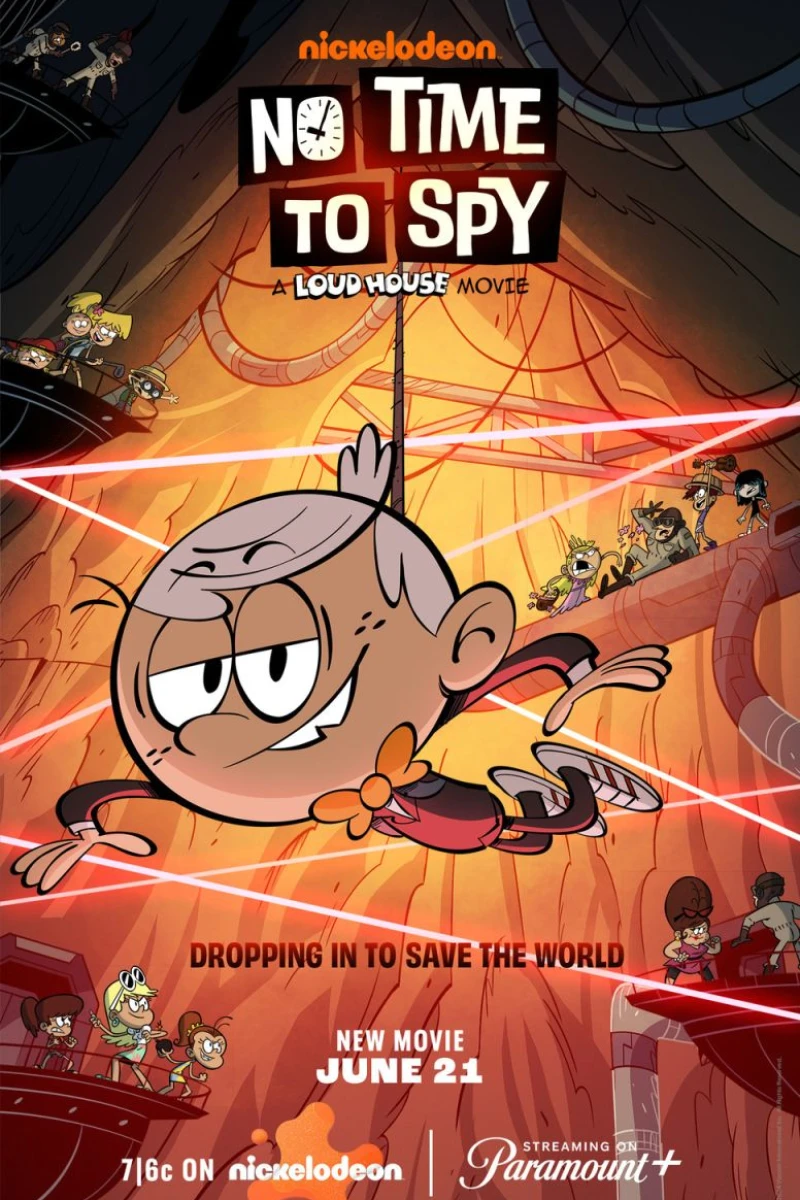 No Time to Spy: A Loud House Movie Poster