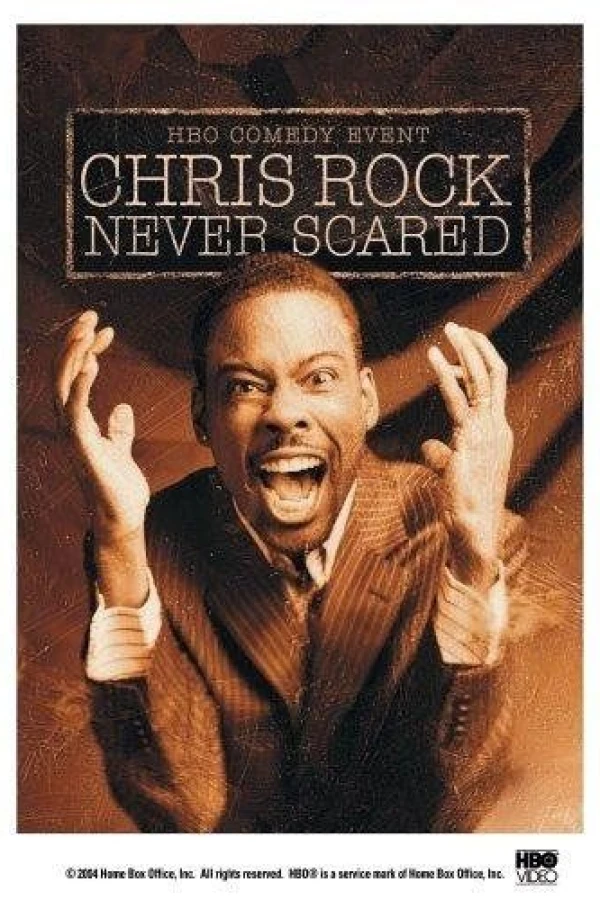 Chris Rock - Never Scared Poster