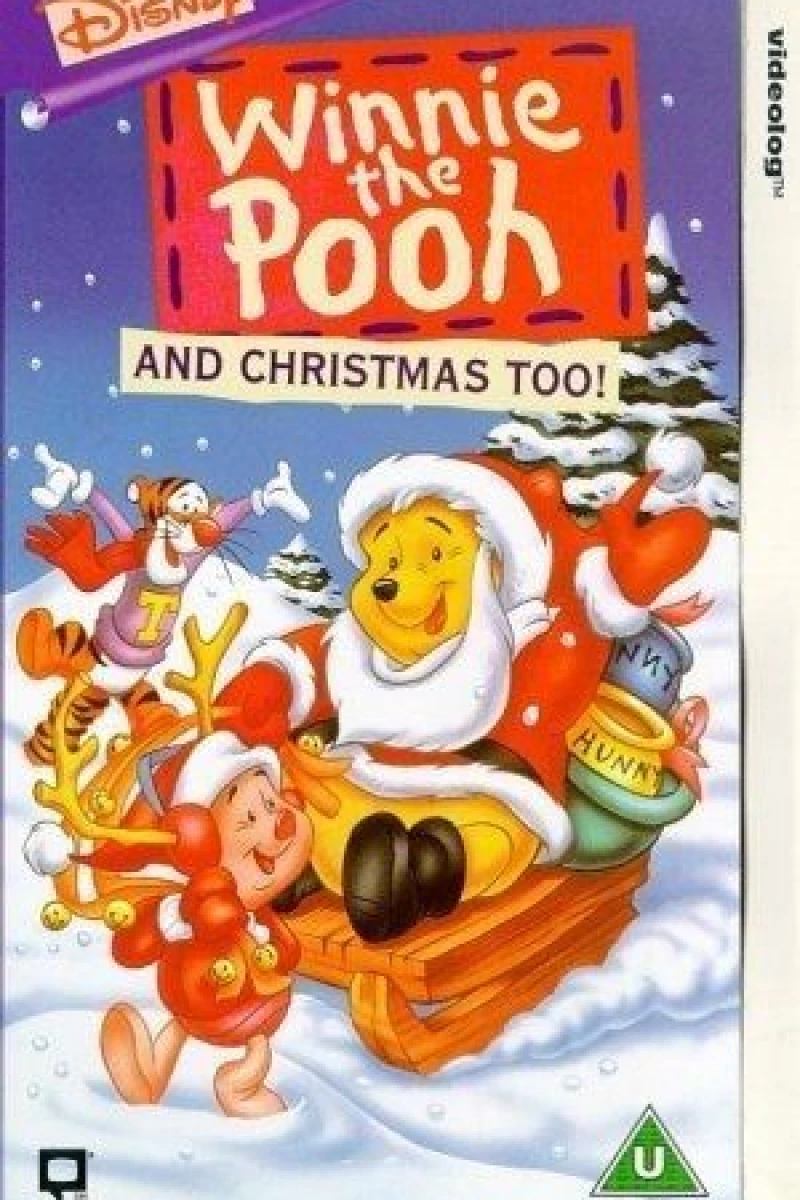 Winnie the Pooh and Christmas Too Poster