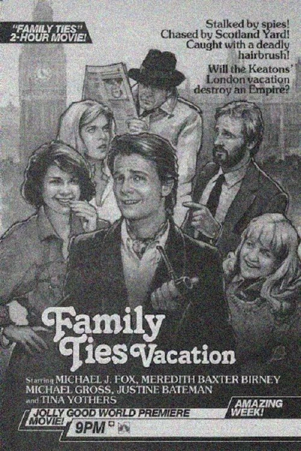 Family Ties Vacation Poster