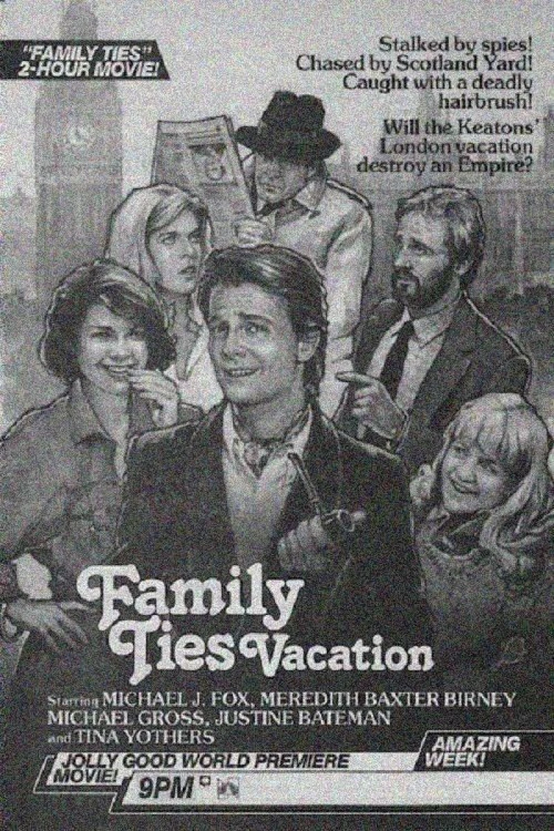 Family Ties Vacation Poster