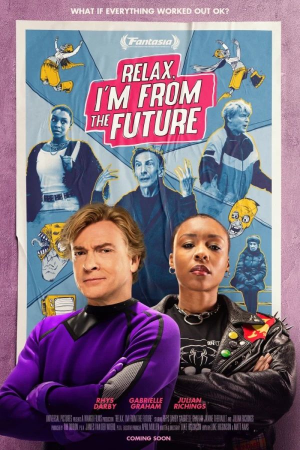 Relax, I'm from the Future Poster