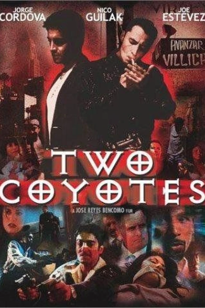 Two Coyotes Poster