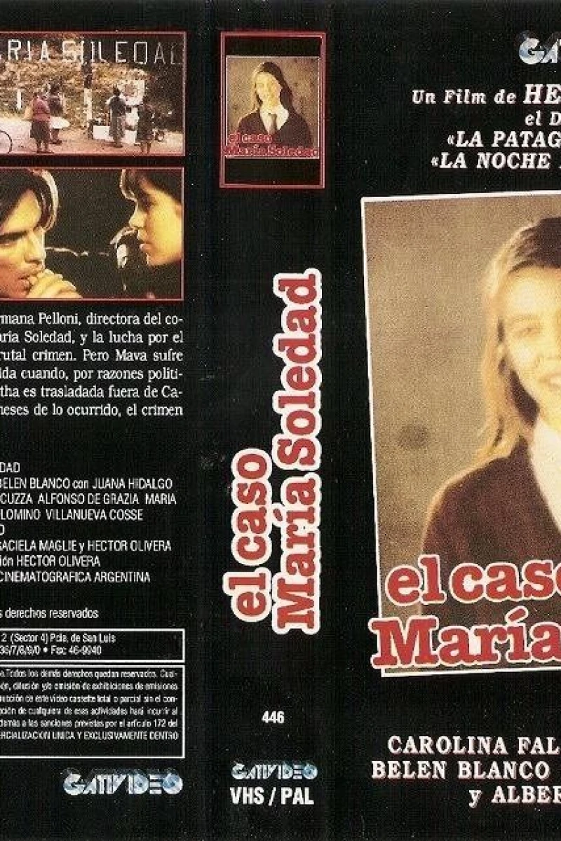 El caso María Soledad Poster