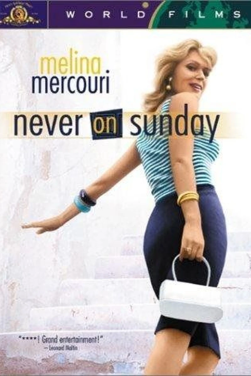 Never on Sundays Poster