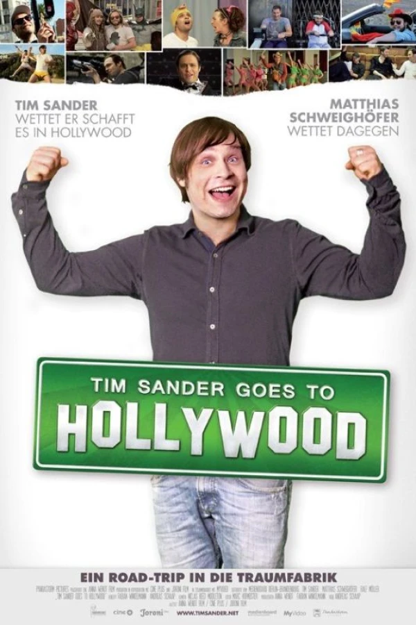 Tim Sander Goes to Hollywood Poster