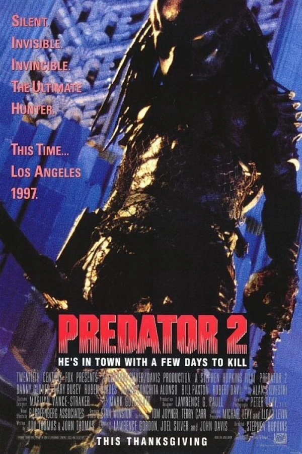 Predator II Poster