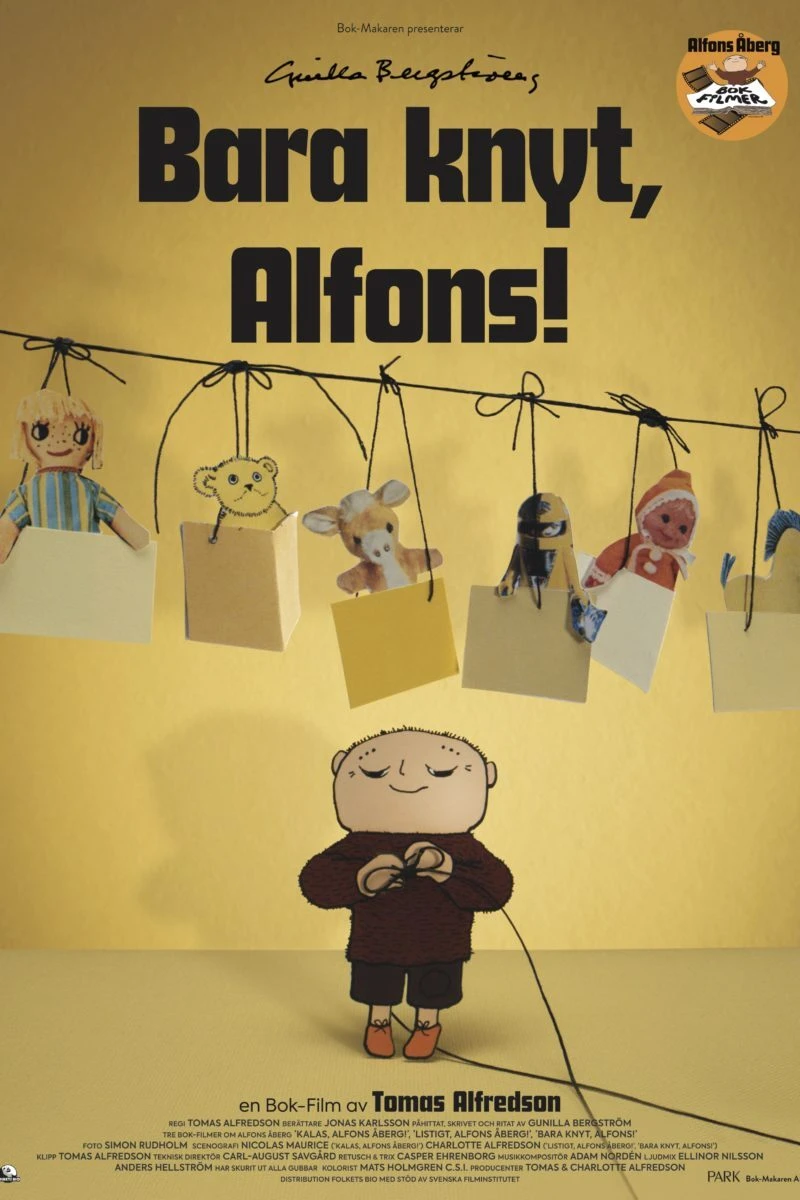 Bara knyt, Alfons! Poster