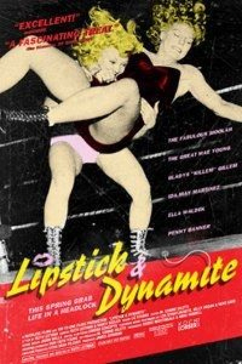 Lipstick Dynamite, Piss Vinegar: The First Ladies of Wrestling Poster
