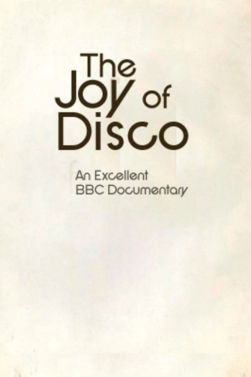 The Joy of Disco Poster