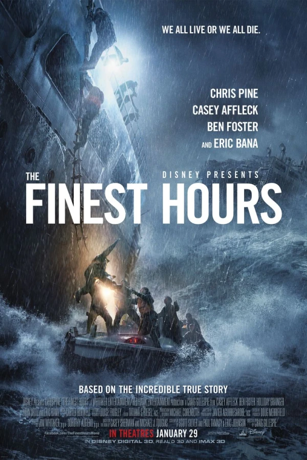 Finest Hours, The (2016) Poster