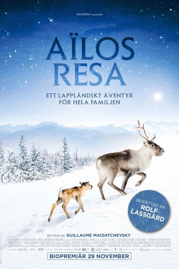 A Reindeer's Journey Poster