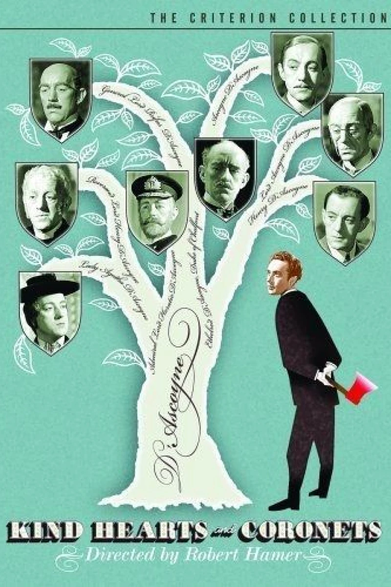 Kind Hearts and Coronets Poster