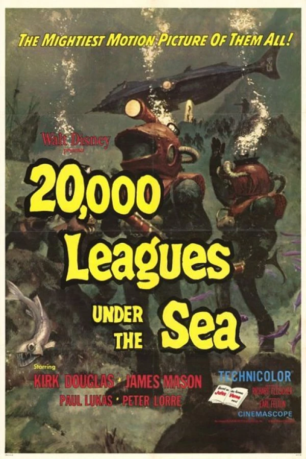 20000 Leagues Under the Sea Poster