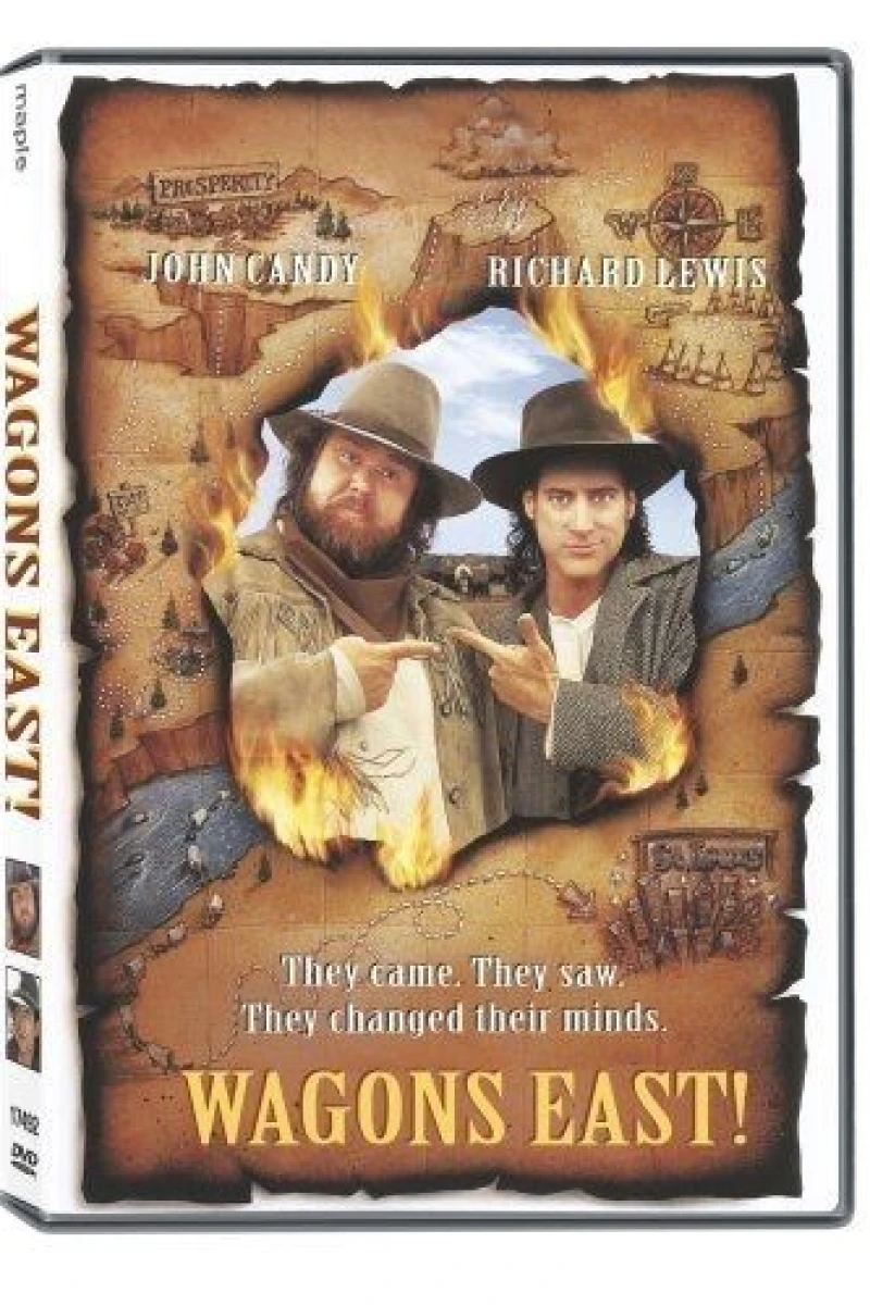 Wagons East Poster