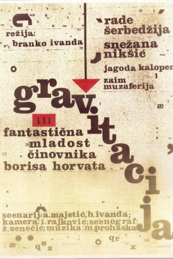 Gravitacija ili fantasticna mladost cinovnika Borisa Horvata Poster