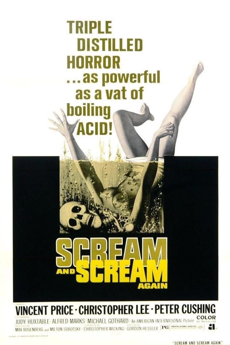 Scream and Scream Again Poster