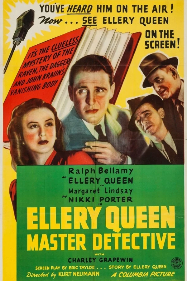 Ellery Queen, Master Detective Poster