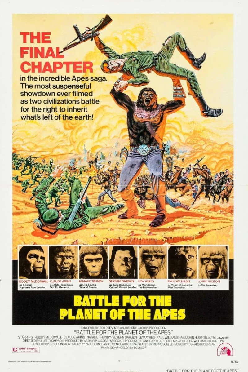 Battle for the Planet of the Apes Poster