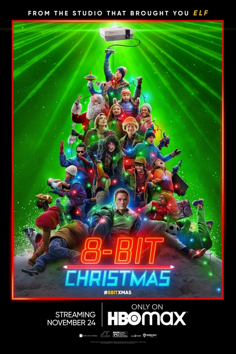 8-Bit Christmas Poster