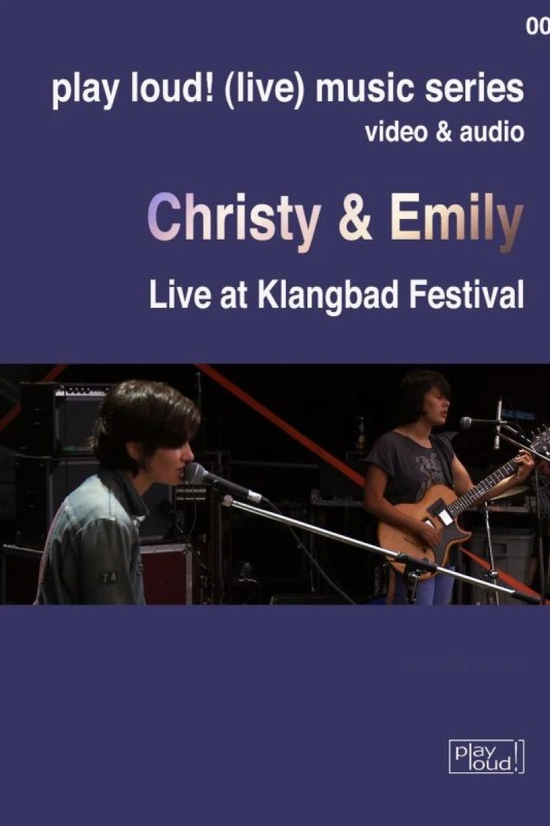 Christy Emily: Live at Klangbad Festival Poster