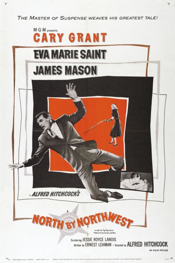 Alfred Hitchcock's North by Northwest Poster