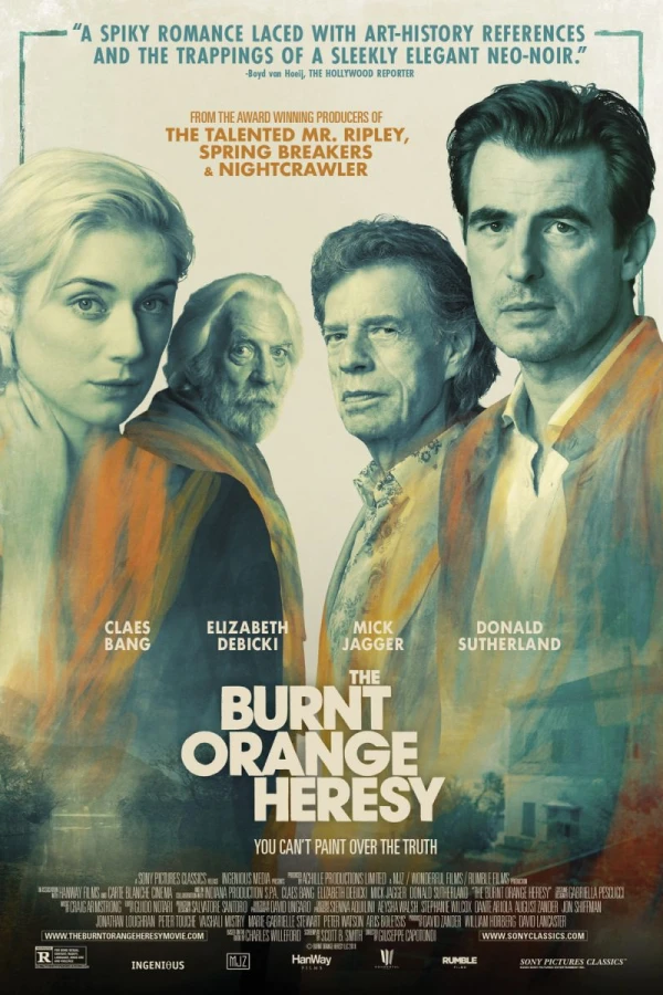 The Burnt Orange Heresy Poster