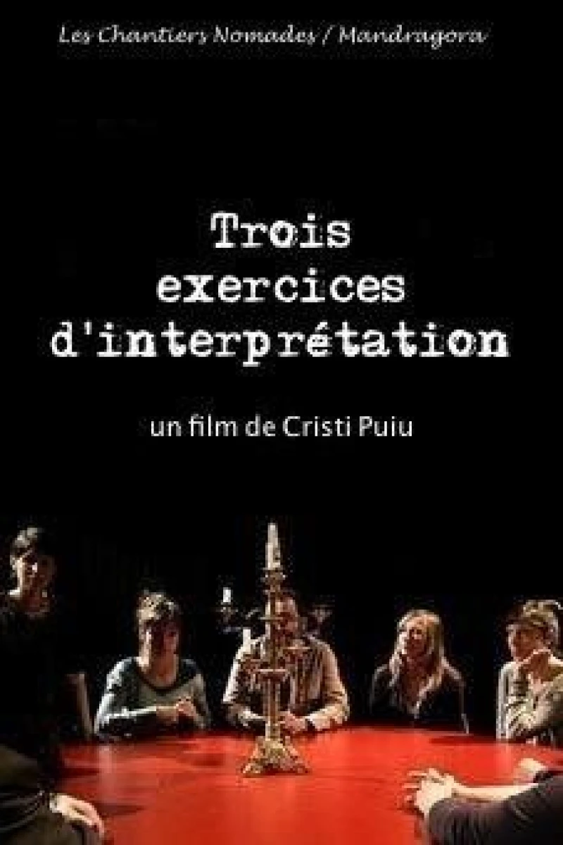 Three Exercises of Interpretation Poster