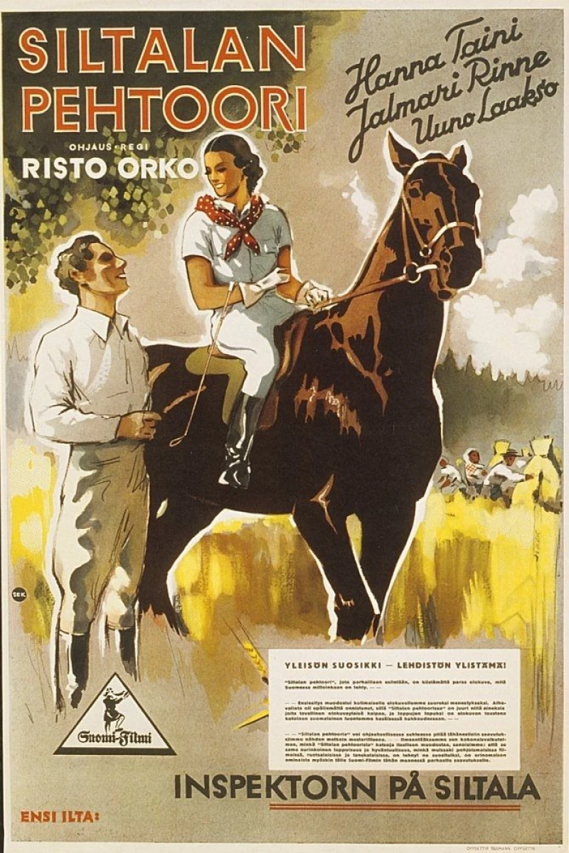 Superintendent of the Siltala Farm Poster