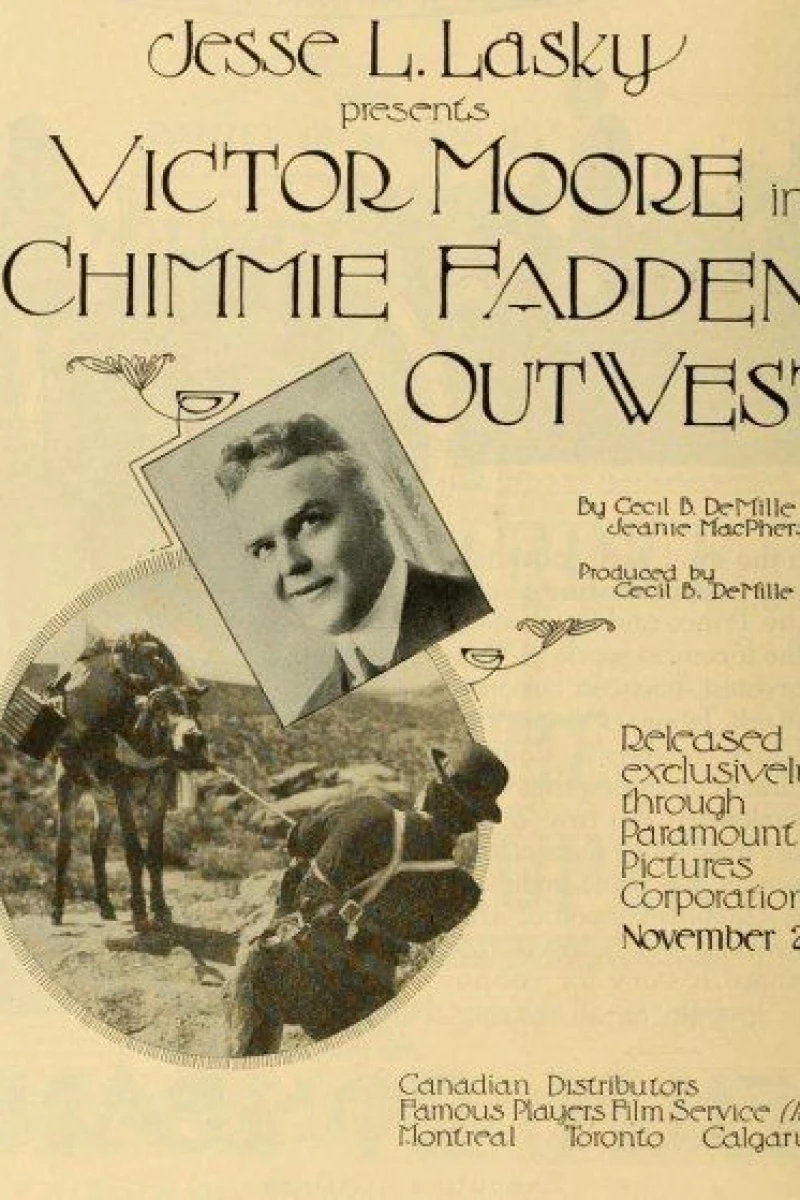 Chimmie Fadden Out West Poster