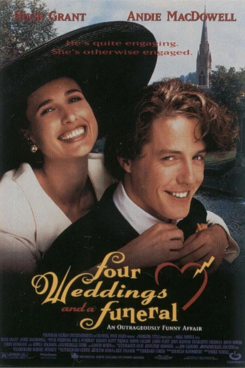 Four Weddings and a Funeral Poster