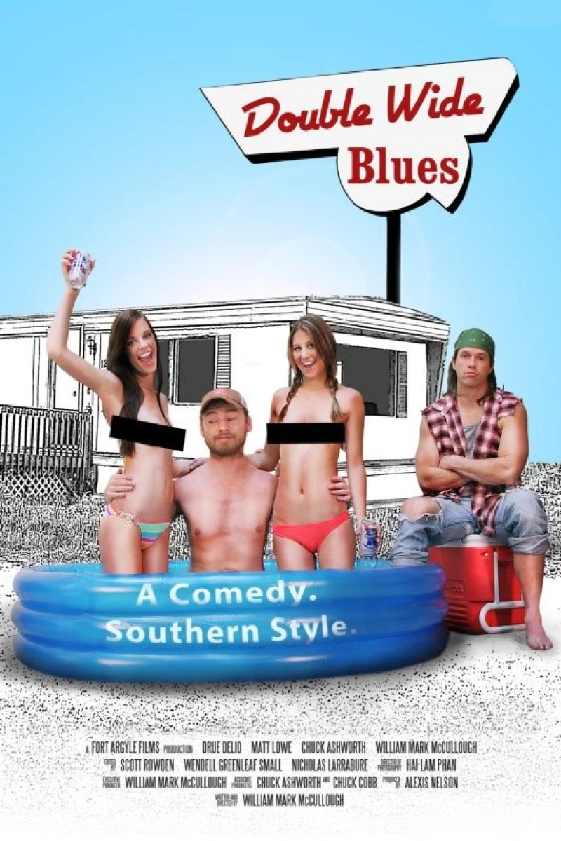 Double Wide Blues Poster