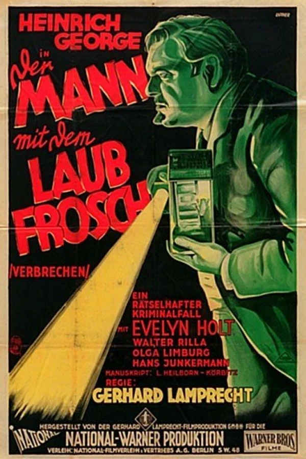 The Man with the Frog Poster